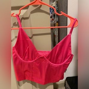 Pink Corset Top